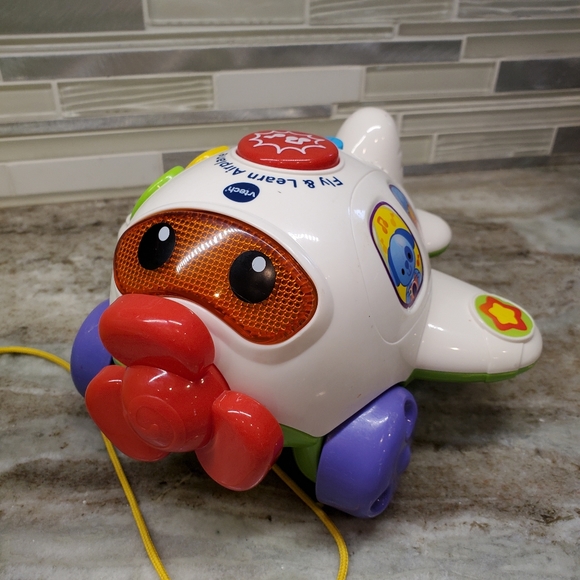 V-Tech Spina and Grin Snail And Fly and Learn Airplane - Picture 4 of 16